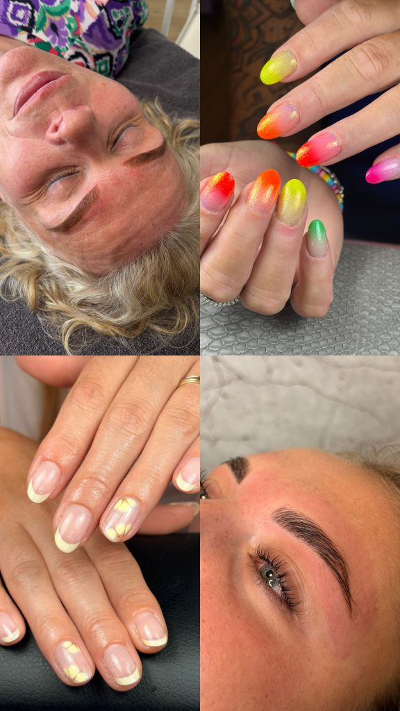 Behandelingen bij Arte del Bella: gezichtsbehandeling, nagels en wenkbrauwen